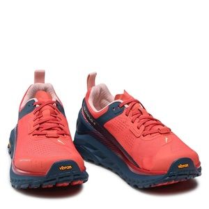 Altra | Olympus 4 Trail Vibram Running Shoes - Women's in Navy/Coral | 9.5